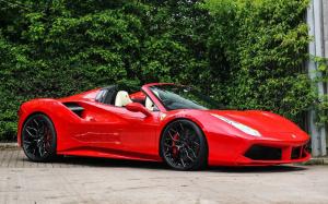 Ferrari 488 Spider on Vossen Wheels (S21-01) 2019 года